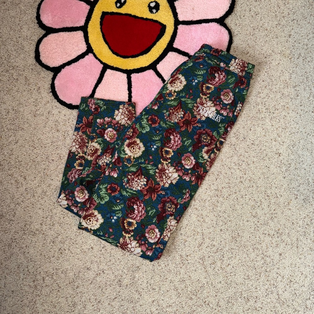 PLEASURES Floral Sweatpants